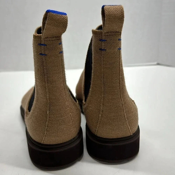 Rothys The Merino Chelsea Boots Ankle Boot Camouflage Camo Brown Tan Mens Size 8 - Picture 4 of 9